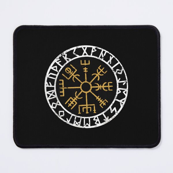 Item preview, Norse Runes Compass Symbol Distress designed and sold by fruscispake.