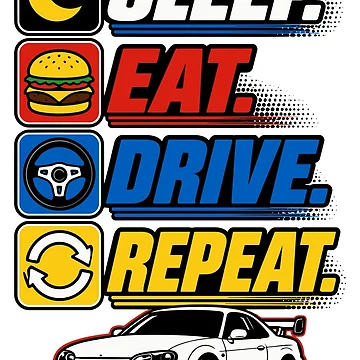 Artwork thumbnail, Sleep Eat Drive Repeat by RAS-77