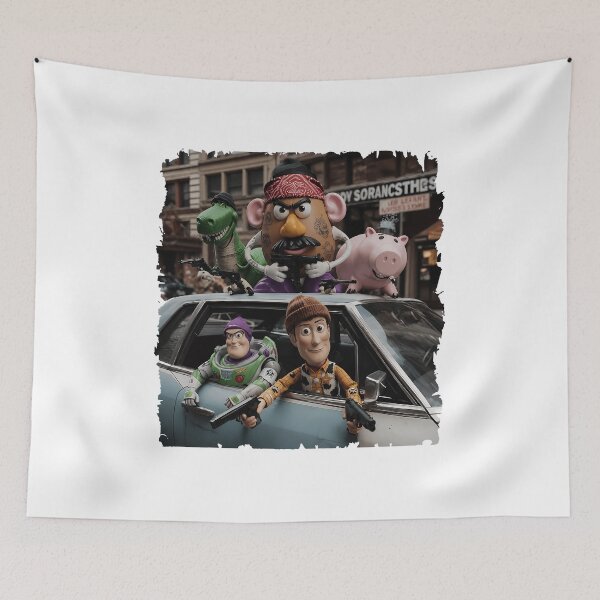 Item preview, Vintage Toy Gang Heist Adventure With Retro Action Vibes designed and sold by AshleySan84254.