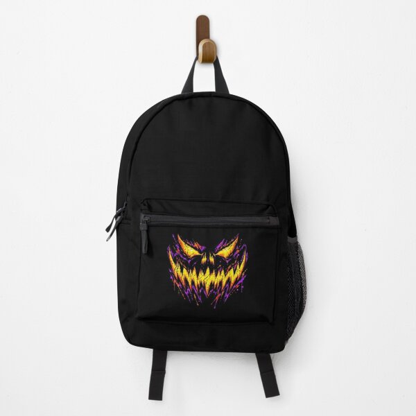 Item preview, Neon Splatter Monster Smile Creepy Halloween Face designed and sold by Vermanartist.