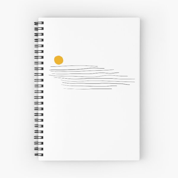 Item preview, Minimalist Yellow Sun Black Background Abstract Circle Art designed and sold by Red Onion.