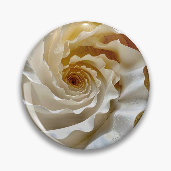 Item preview, Abstract Swirling Pattern in Ivory and White designed and sold by Vicky Brago-Mitchell®.