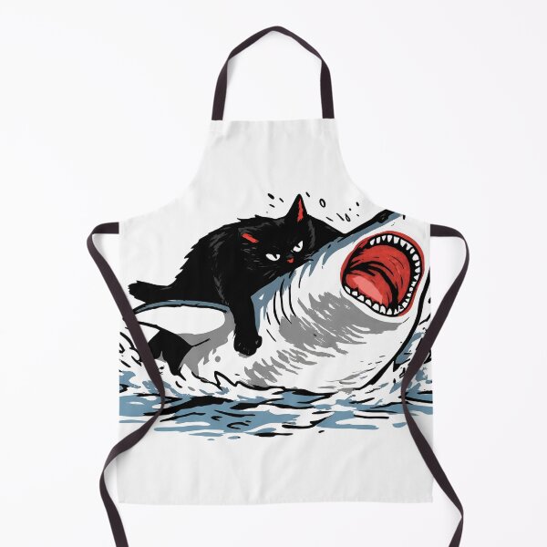 Item preview, Fat Cat Vs Shark designed and sold by bojanridho.