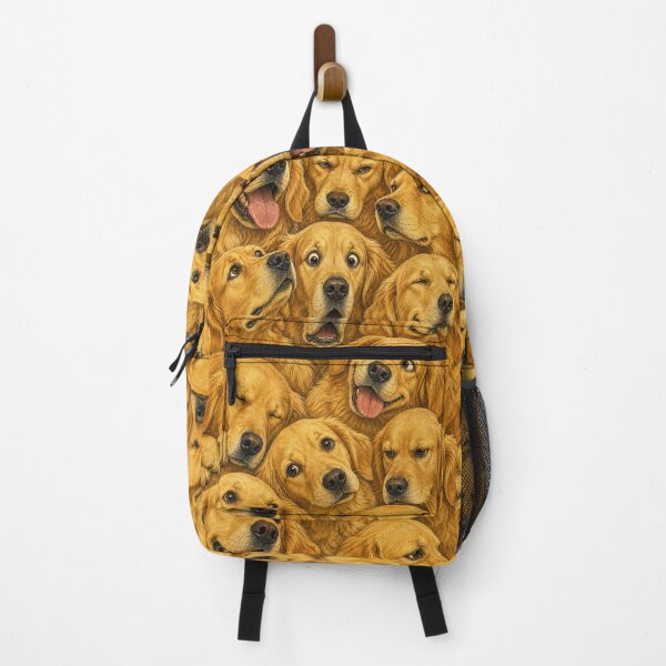 Item preview, Golden Retriever Dog Face Collage - Cute Dog Portrait designed and sold by merchxwear.