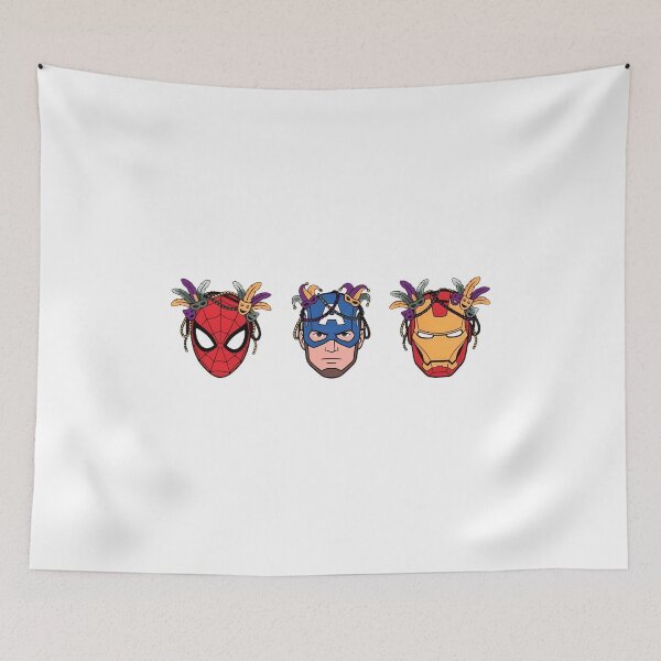 Item preview, Colorful Superhero Masks Mardi Gras Inspired Comic Celebration designed and sold by TracyWall90783.