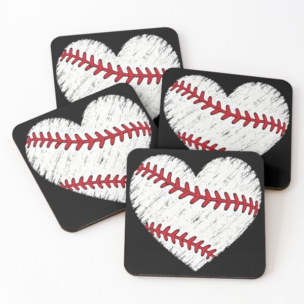 Item preview, Baseball Distressed Heart designed and sold by Art-Monnard.