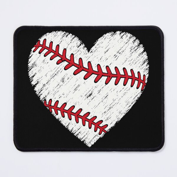 Item preview, Baseball Distressed Heart designed and sold by Art-Monnard.