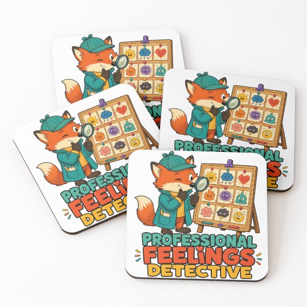 Item preview, Back to School Feelings Detective | School Counselor Art designed and sold by Uglyandcute.