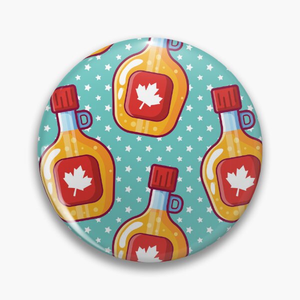 Item preview, Maple Syrup Canada Retro Pattern designed and sold by werezu.