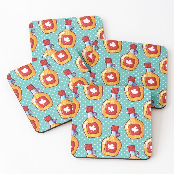 Item preview, Maple Syrup Canada Retro Pattern designed and sold by werezu.