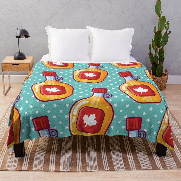 Item preview, Maple Syrup Canada Retro Pattern designed and sold by werezu.