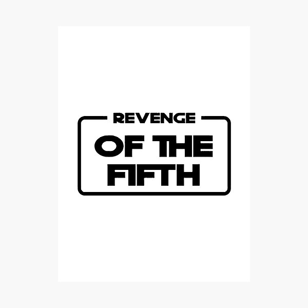 Item preview, Revenge Of The Fifth Star Wars Graphic Tee – Sith Humor Design | Perfect Gift For You And Friends designed and sold by psajkomckrys.