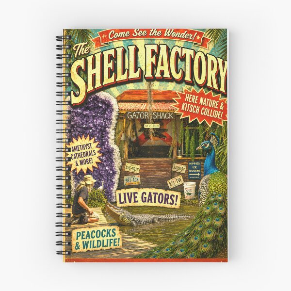 Item preview, The Shell Factory poster designed and sold by Flaunting Florida.