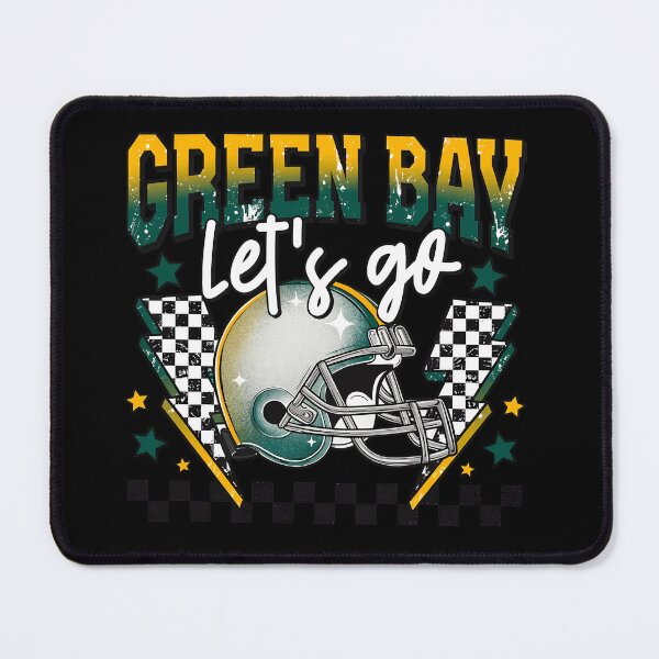 Item preview, Green Bay Lets Go Helmet designed and sold by Gabrielle46818.