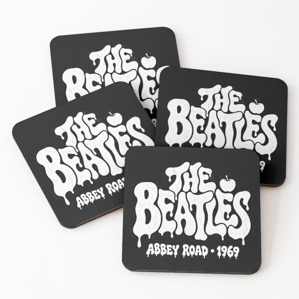 Item preview, The Beatles Abbey Road 1969 Melting Font Classic Rock designed and sold by JMS-Artvintage.