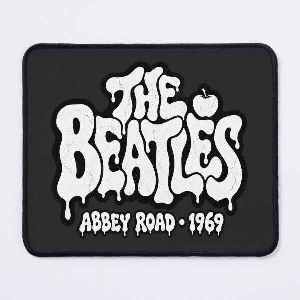 Item preview, The Beatles Abbey Road 1969 Melting Font Classic Rock designed and sold by JMS-Artvintage.