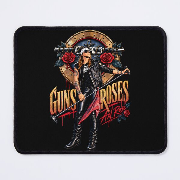 Item preview, Vintage Rock Frontman Rock & Roll Roses Music Artwork designed and sold by giniaminar.