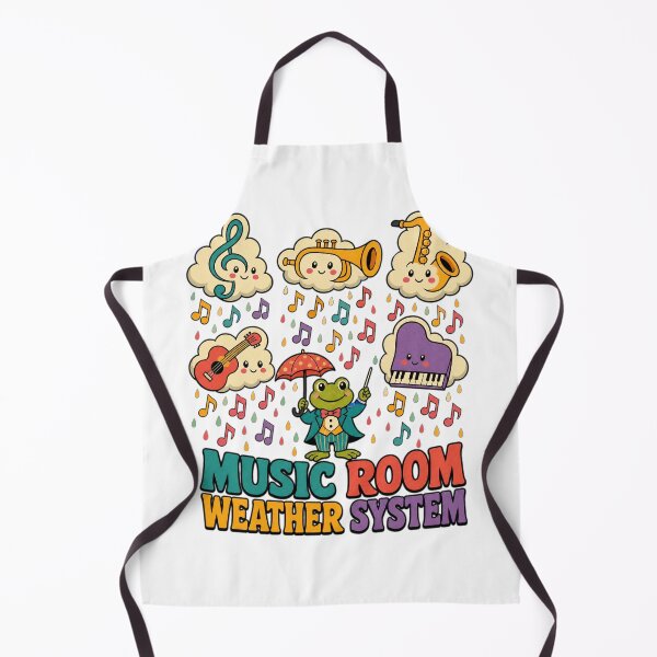 Item preview, Back to School Music Room Weather System | Funny Music Teacher Art designed and sold by Uglyandcute.
