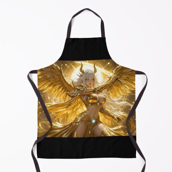 Item preview, Golden Valkyrie Angel Warrior Light Magic designed and sold by GalleryBrisArt.
