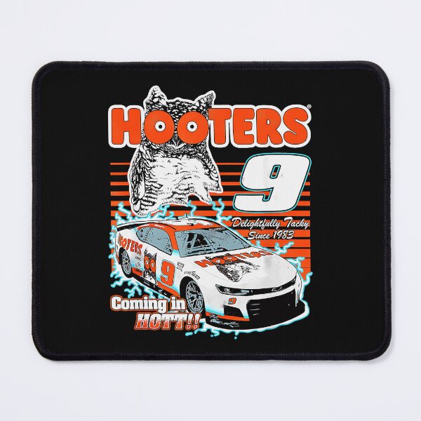 Item preview, Hooters 9 Race Car Coming In Hot!! Delightfully Tacky Since 1983 Racing Fan designed and sold by CharlieConon.