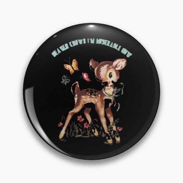 Item preview, Heaven Knows I_m Miserable Now – Retro Bambi Illustration T-Shirt designed and sold by JohnsonBoehm.
