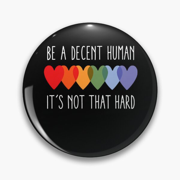 Item preview, Be A Decent Human It's Not That Hard designed and sold by Ribeiro-Art.