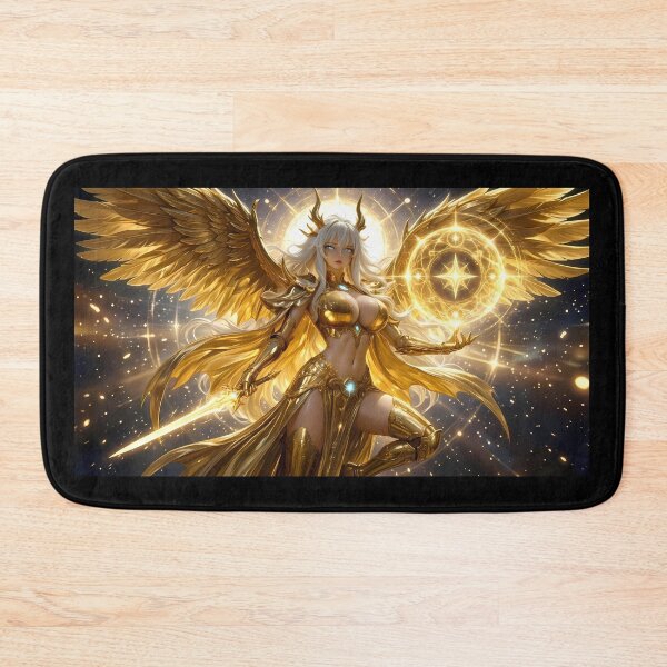 Item preview, Golden Valkyrie Angel Warrior Light Magic designed and sold by GalleryBrisArt.