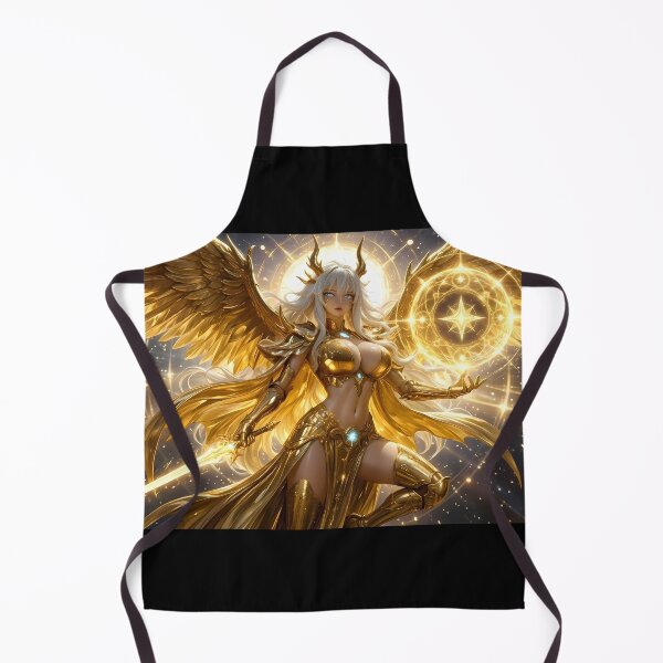 Item preview, Golden Valkyrie Angel Warrior Light Magic designed and sold by GalleryBrisArt.