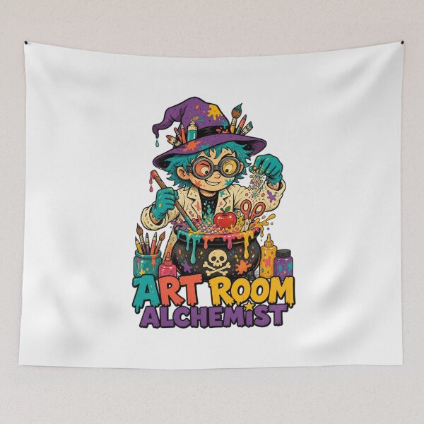 Item preview, Back to School Art Room Alchemist | Funny Art Teacher Art designed and sold by Uglyandcute.