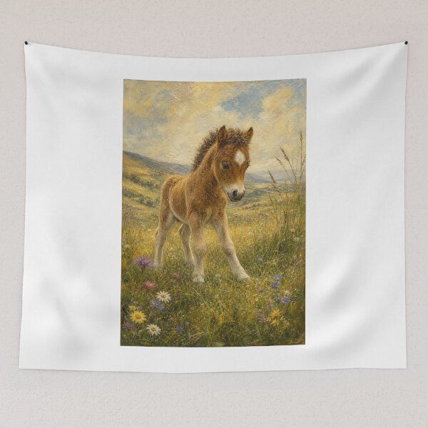 Item preview, Shetland Foal designed and sold by Artnovalty.redbubble.com.