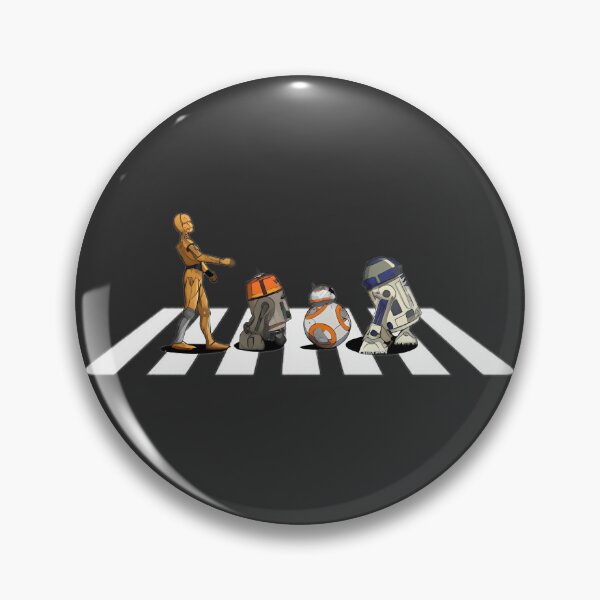 Item preview, Droids Abbey Road Sci-Fi Parody T-Shirt, Classic Robot Crossing Design | Limited edition designed and sold by psajkomckrys.