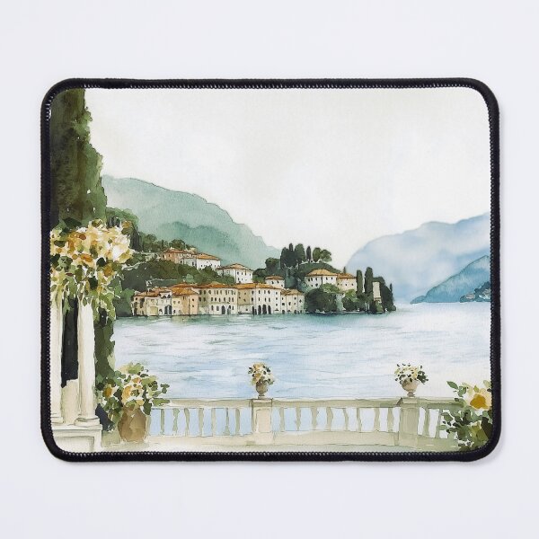 Item preview, The Beautiful Lake Como In Italy designed and sold by JonnaHurmerinta.