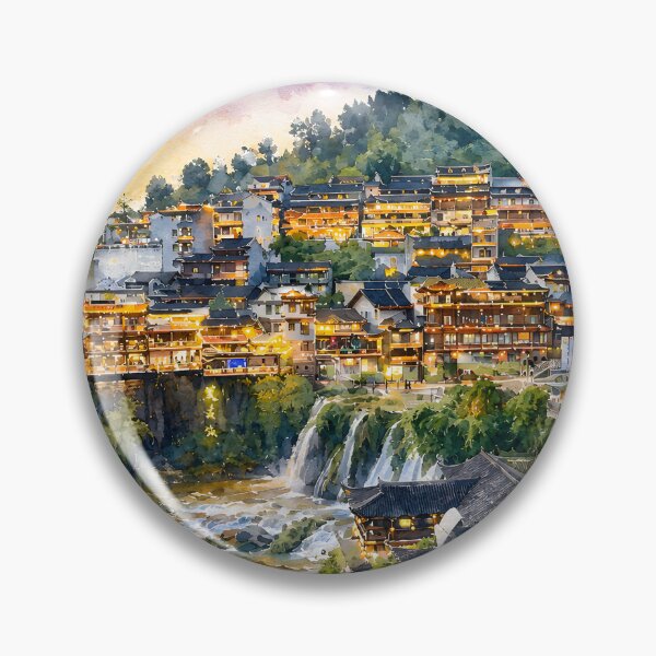 Item preview, Furong Ancient Town designed and sold by HOMETOWN86.