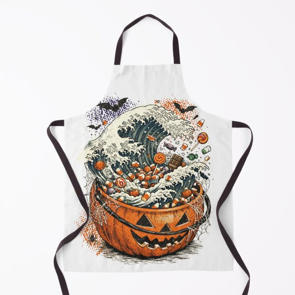 Item preview, Halloween Candy Bucket Great Wave Kanagawa designed and sold by Nacho Average Designs.