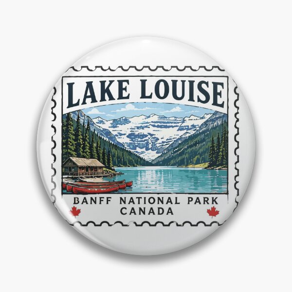 Item preview, Lake Louise Canada Stamp designed and sold by erkinmaddison.