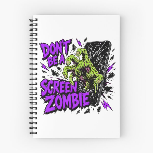 Item preview, Screen Zombie Digital Detox Tech Horror Humor designed and sold by chattsuede.