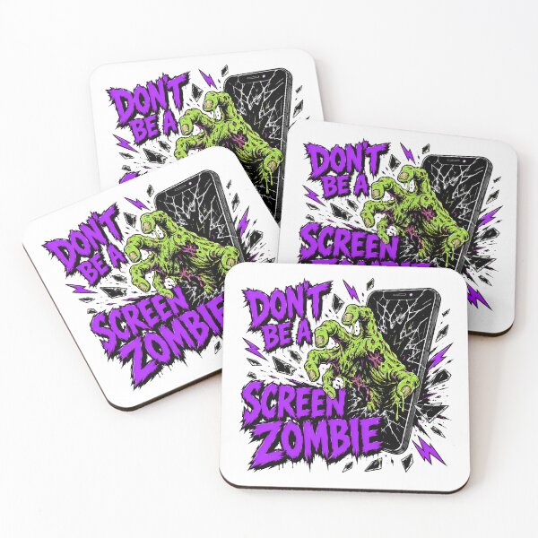 Item preview, Screen Zombie Digital Detox Tech Horror Humor designed and sold by chattsuede.