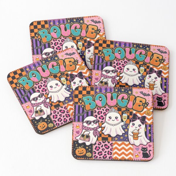 Item preview, Bougie Ghost - Patchwork Art designed and sold by Festive Bug.