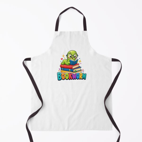 Item preview, Bookworm Cute Reading Kawaii Book Lover Reader Gift Reading Club Vinyl Decal designed and sold by MR4me.