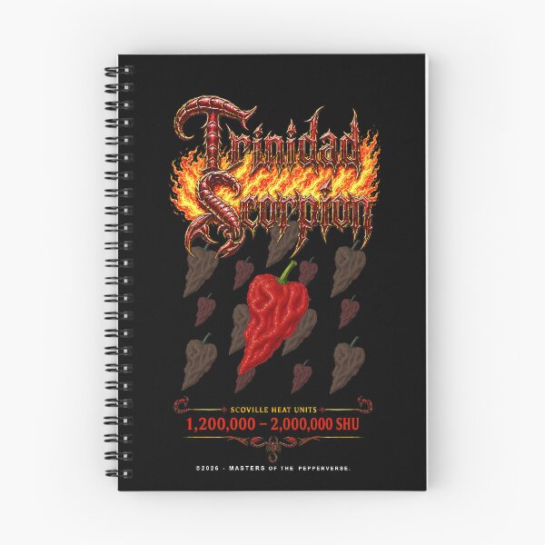 Item preview, Trinidad Scorpion: Pepper & Scoville Heat Units designed and sold by Jessie Slamwhorella.