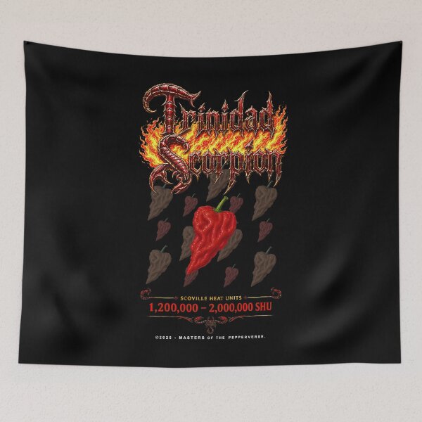 Item preview, Trinidad Scorpion: Pepper & Scoville Heat Units designed and sold by Jessie Slamwhorella.