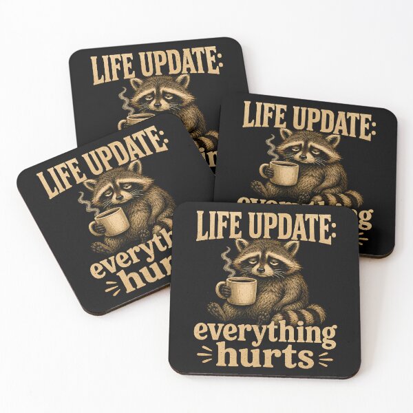Item preview, Life Update Everything Hurts  designed and sold by CelidaBonde.
