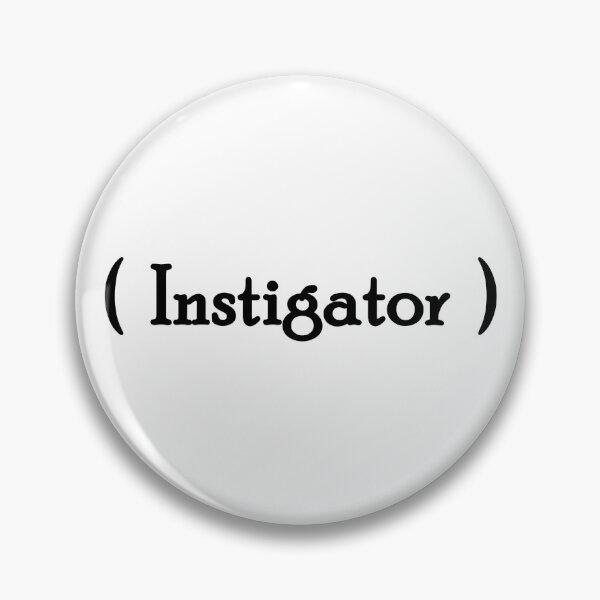 Item preview, Iconic Label - "Instigator" Black Lettering designed and sold by cousinbessie.