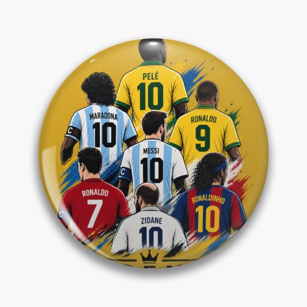 Item preview, Legends Never Retire – Football Icons Minimalist Art designed and sold by AndGarciart.
