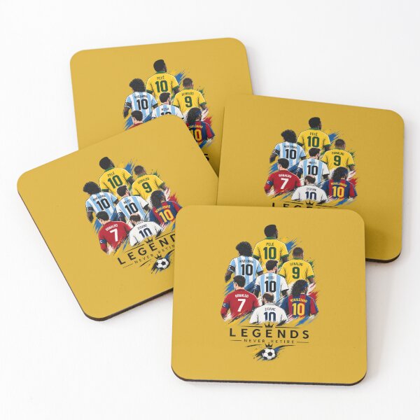 Item preview, Legends Never Retire – Football Icons Minimalist Art designed and sold by AndGarciart.