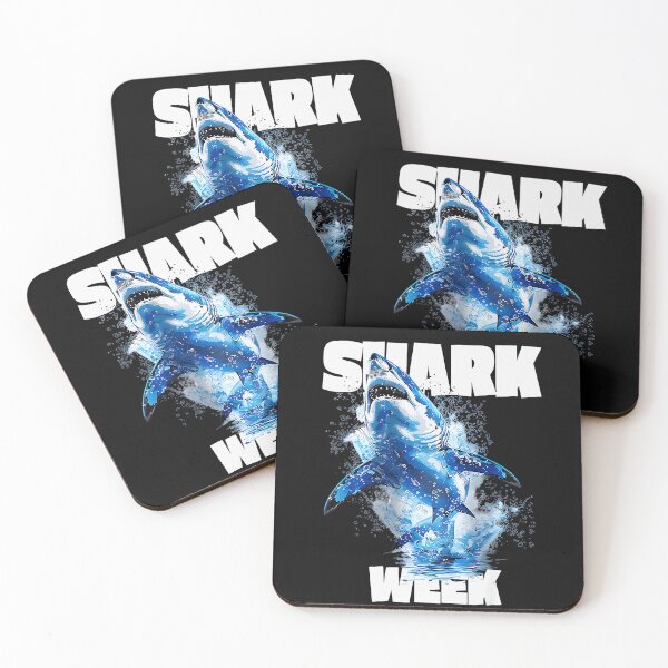 Item preview, Shark Week Ocean Marine Life Fan designed and sold by CharlieConon.