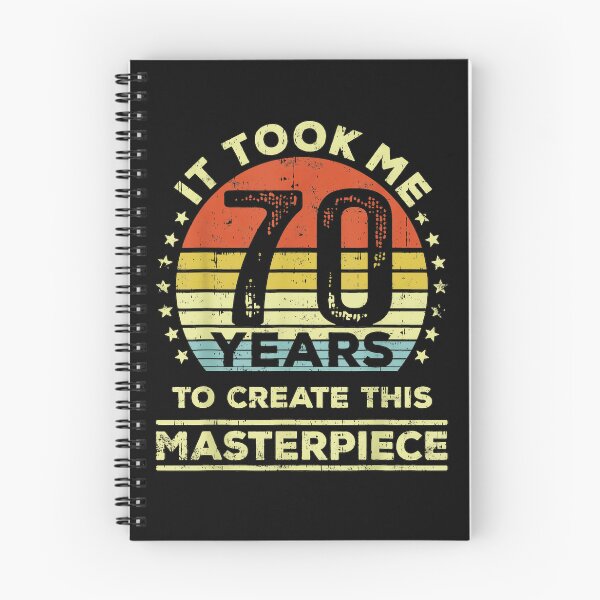 Item preview, It Took Me 70 Years To Create This Masterpiece 70th Birthday Milestone Gift Seventy Year Old Celebration designed and sold by CharlieConon.