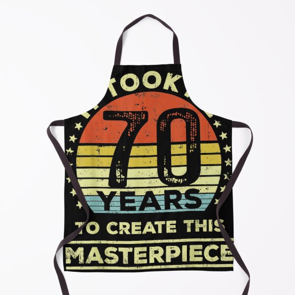 Item preview, It Took Me 70 Years To Create This Masterpiece 70th Birthday Milestone Gift Seventy Year Old Celebration designed and sold by CharlieConon.