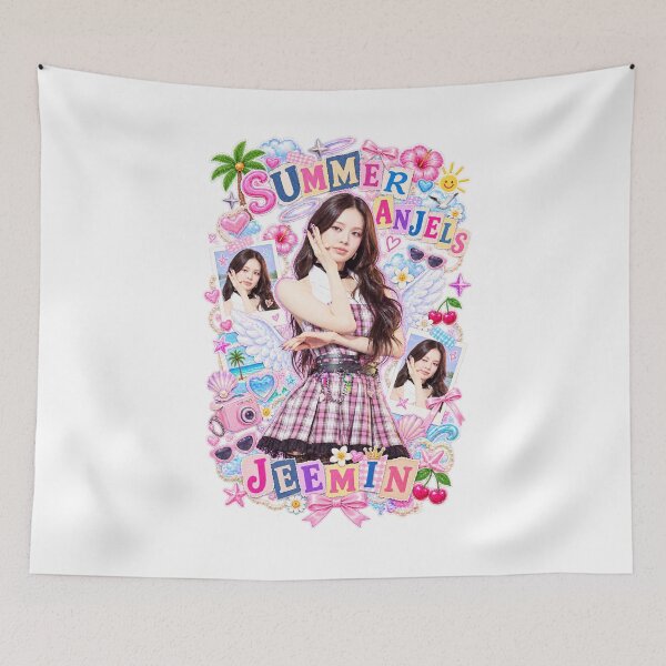 Item preview, Jeemin Lovely Pink Ribbon Collab designed and sold by Valereekmerch.