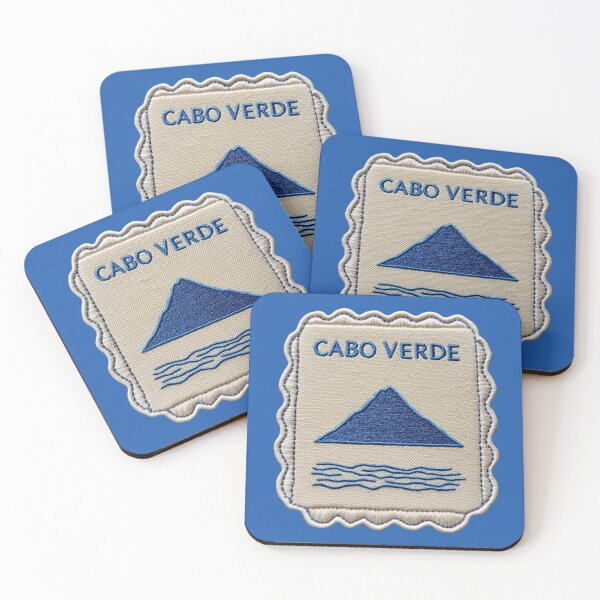 Aperçu de l'œuvre Cabo Verde Travel Patch Pico do Fogo Brodé créée et vendue par tiigerdad.